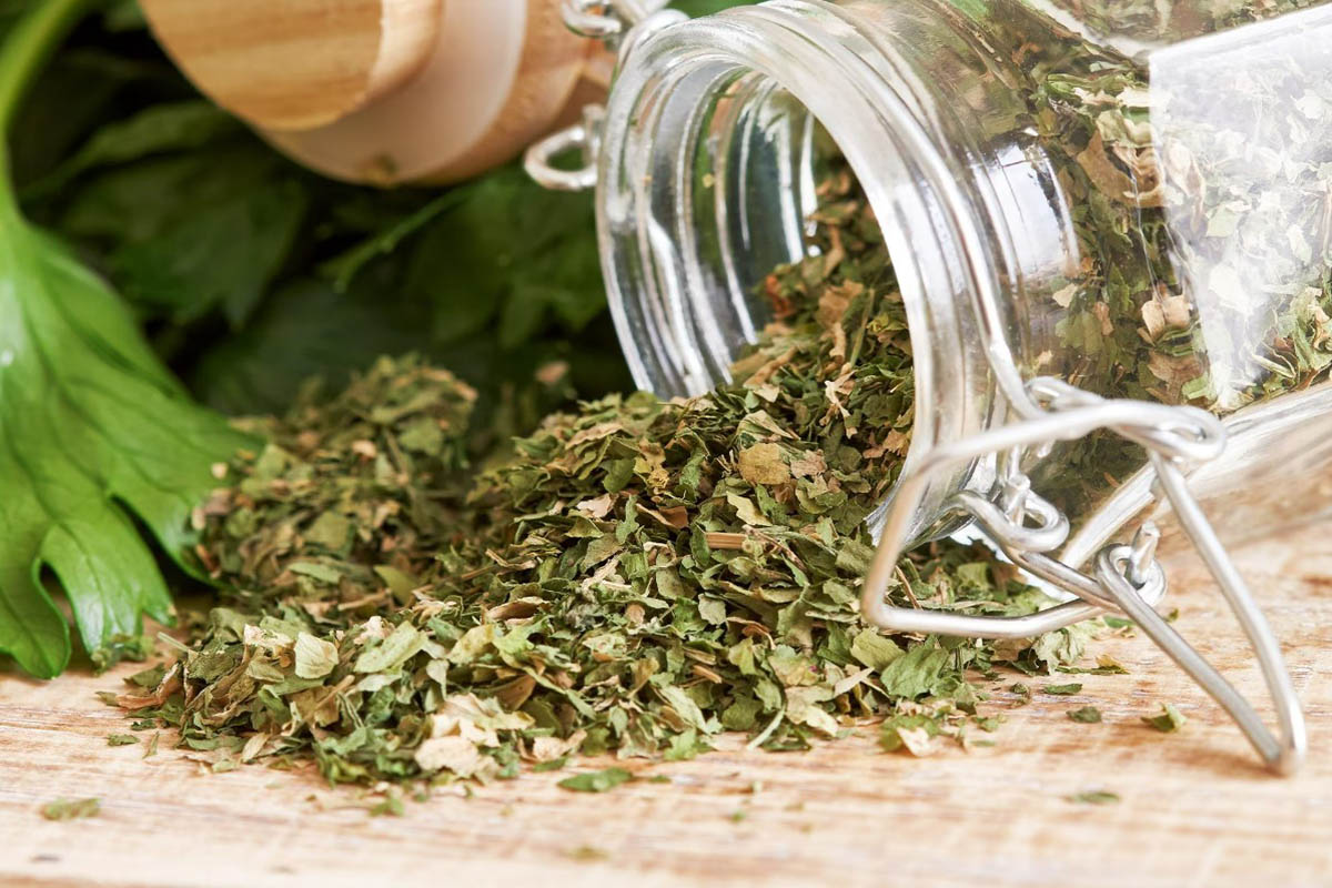 ذخیره سازی گیاهان خشک برای زمان طولانی