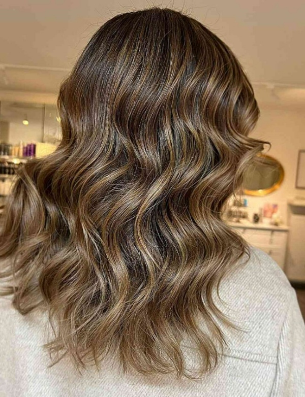 رنگ موی بروند بالیاژ