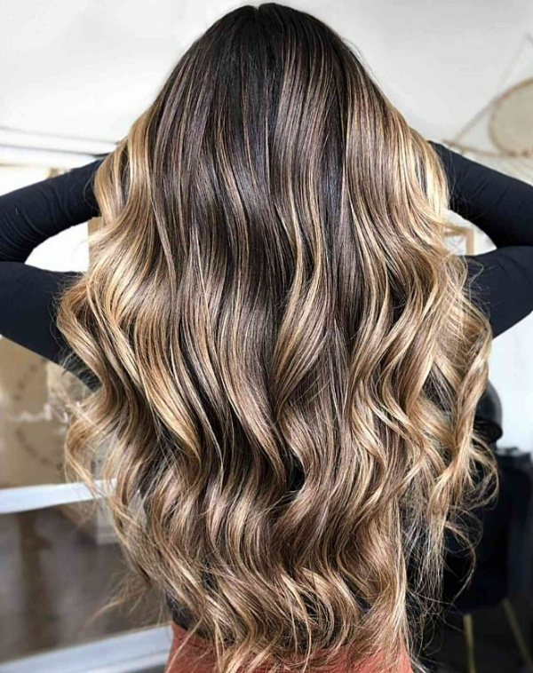 رنگ موی بروند بالیاژ