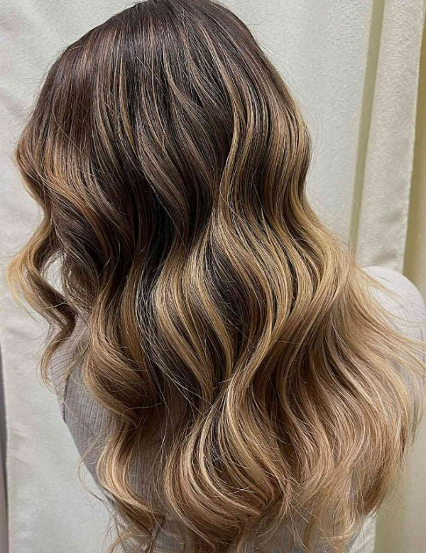 رنگ موی بروند بالیاژ