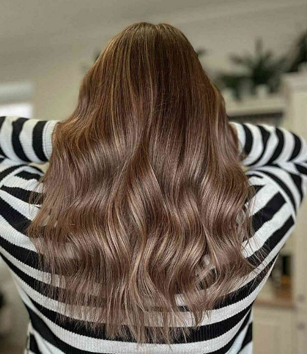 رنگ موی بروند بالیاژ