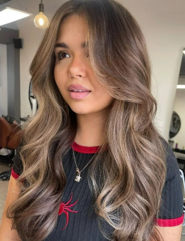 رنگ موی بروند بالیاژ