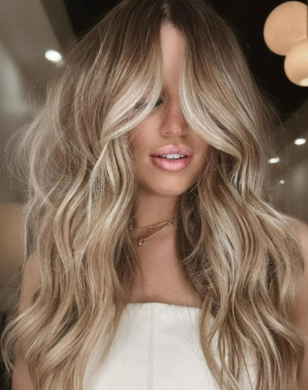 رنگ موی بروند بالیاژ