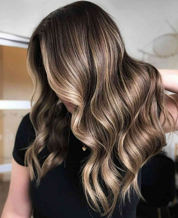 رنگ موی بروند بالیاژ