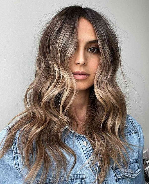 رنگ موی بروند بالیاژ