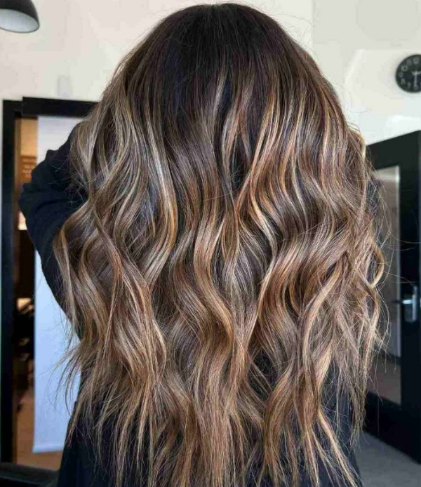 رنگ موی بروند بالیاژ