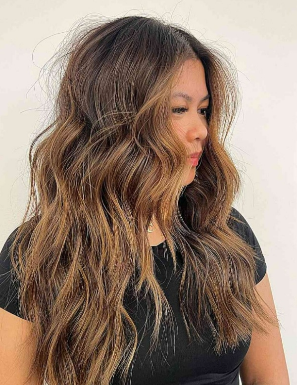 رنگ موی بروند بالیاژ