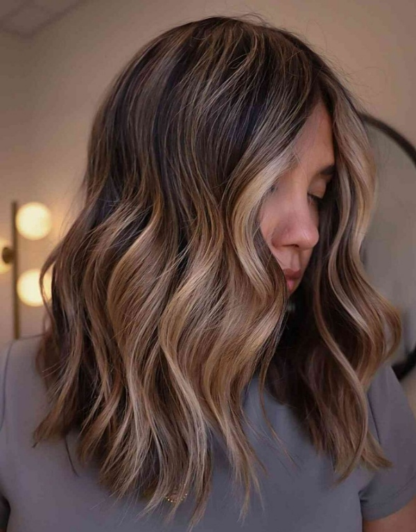 رنگ موی بروند بالیاژ