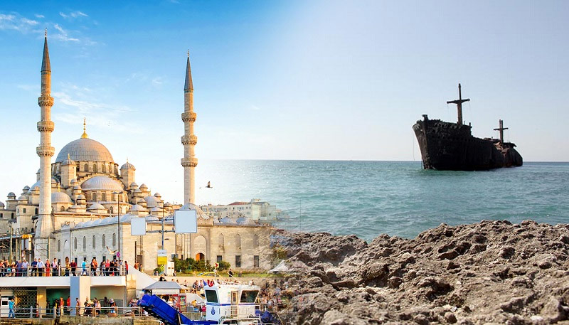 مقایسه قیمت بلیط سفر به استانبول و کیش