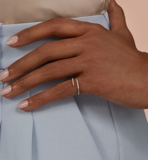 انگشتر شیک برای انگشت کوچک