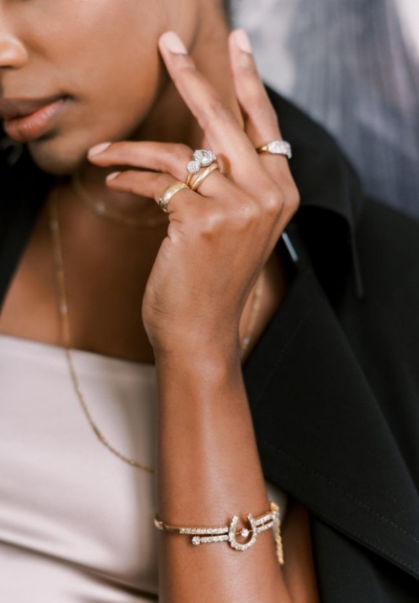 انگشتر شیک برای انگشت کوچک