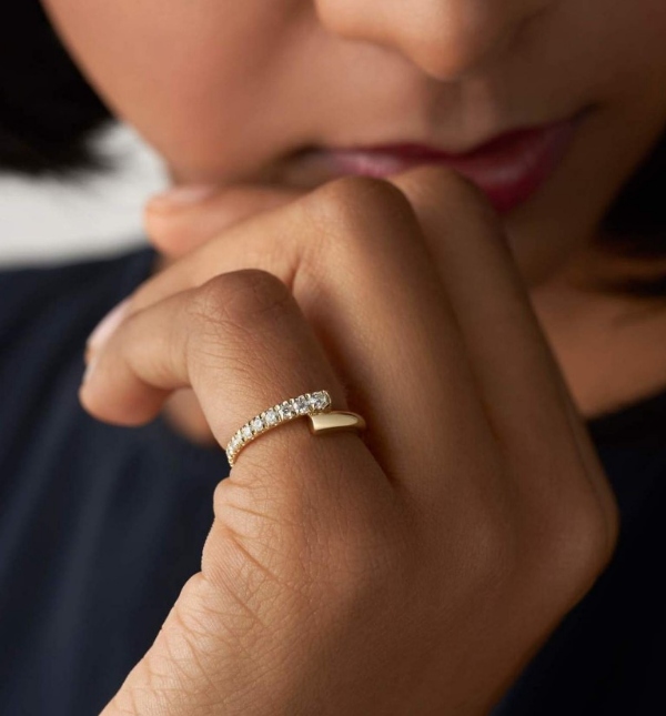 انگشتر شیک برای انگشت کوچک