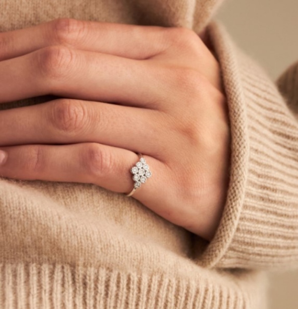 انگشتر شیک برای انگشت کوچک