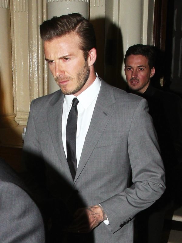 مدل موی ساید دیوید بکهام