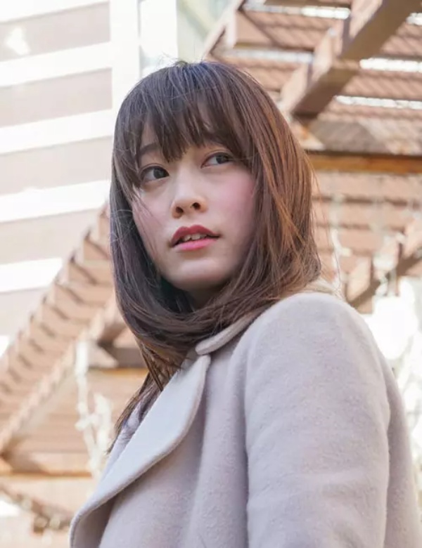 مدل موی دخترانه ژاپنی با چتری