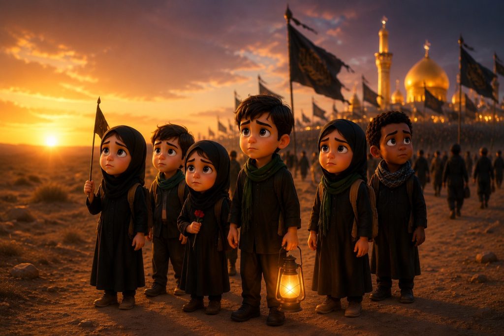 شعر اربعین حسینی برای کودکان