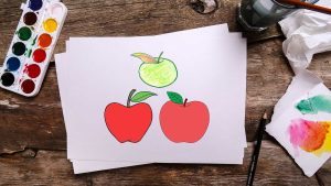 نقاشی میوه