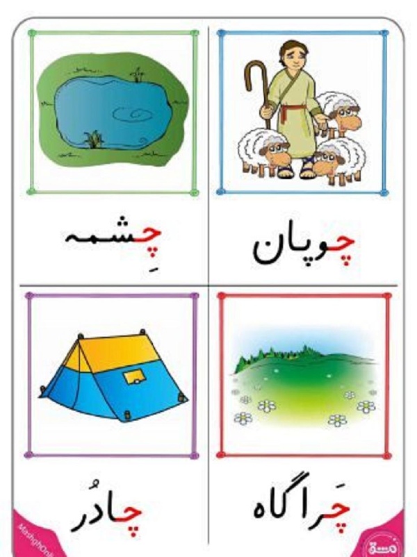 نقاشی با حرف چ