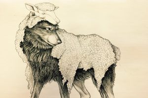 ضرب المثل گرگ در لباس میش