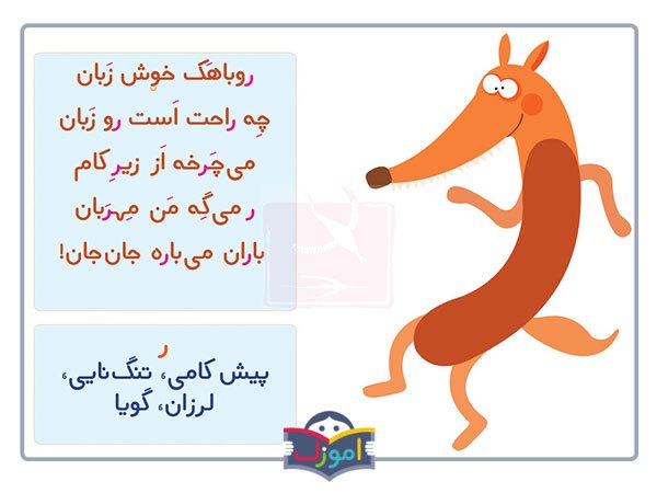 نقاشی با حرف ر