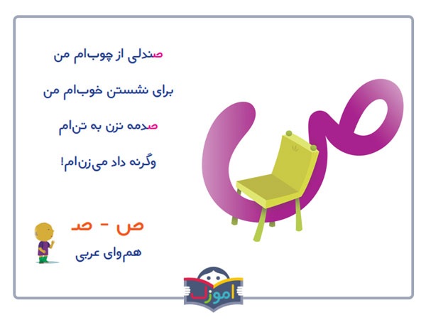 نقاشی با حرف ص