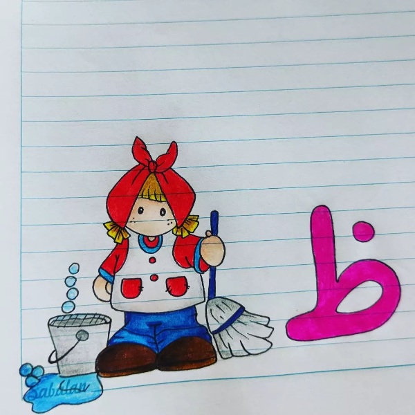 نقاشی با حرف ظ