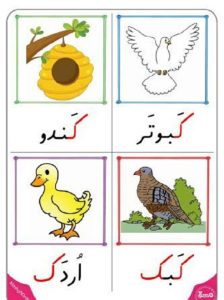 انواع ایده نقاشی با حرف ک (کـ، ک) برای کودکان کلاس اول دبستان - ستاره