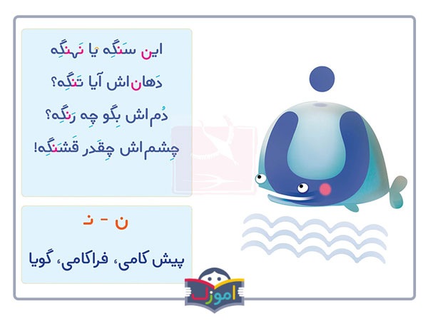 نقاشی با حرف ن