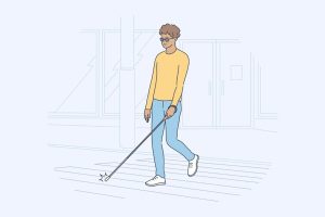 نقاشی روز عصای سفید