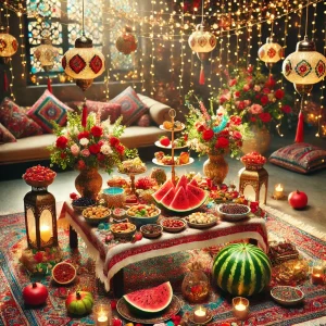 تزیینات شب یلدا