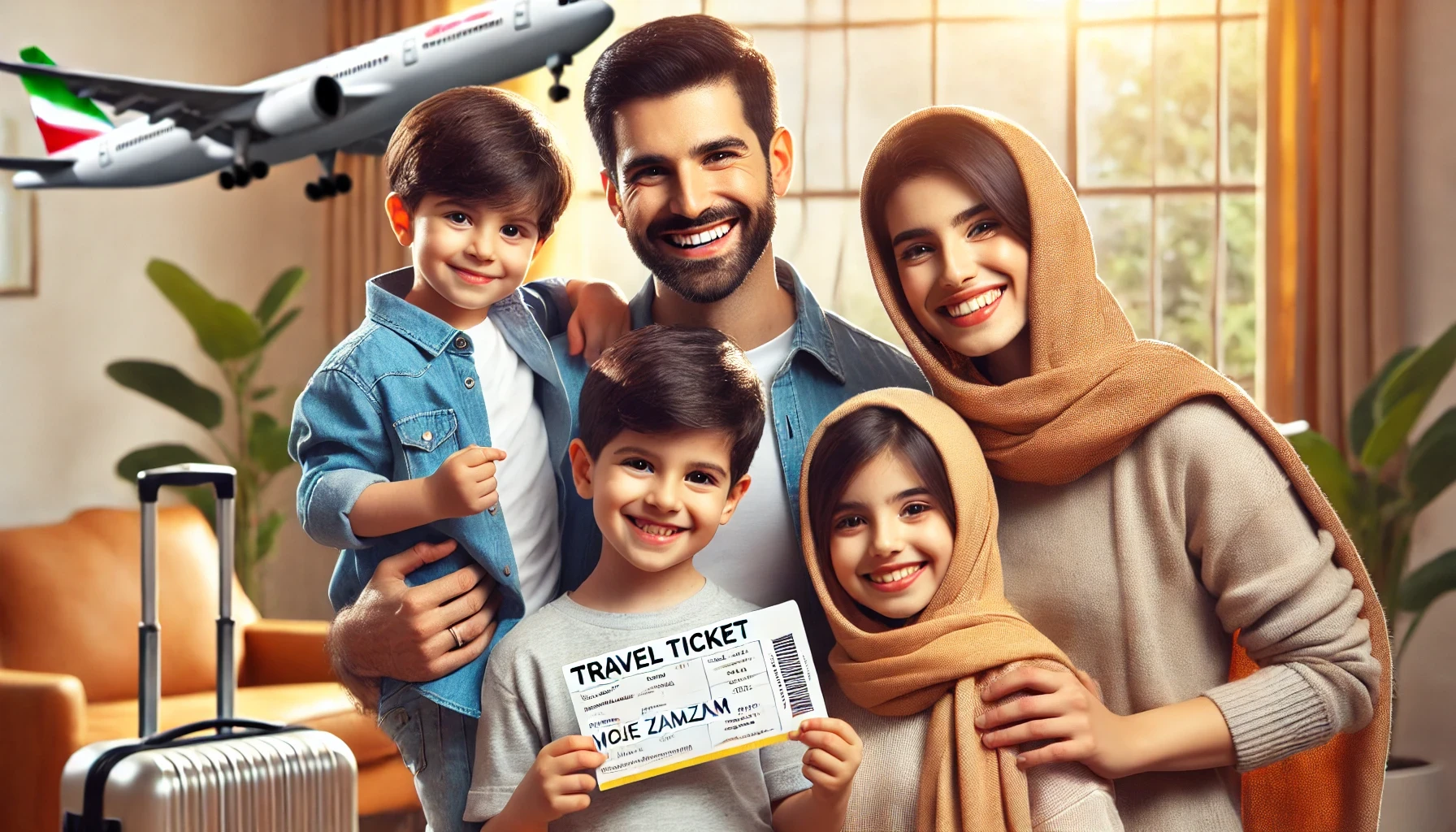 خانواده خوشحال موج زمزم 