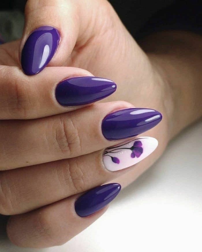 Eid Nail Lacquer 1404 Basil Purple Color