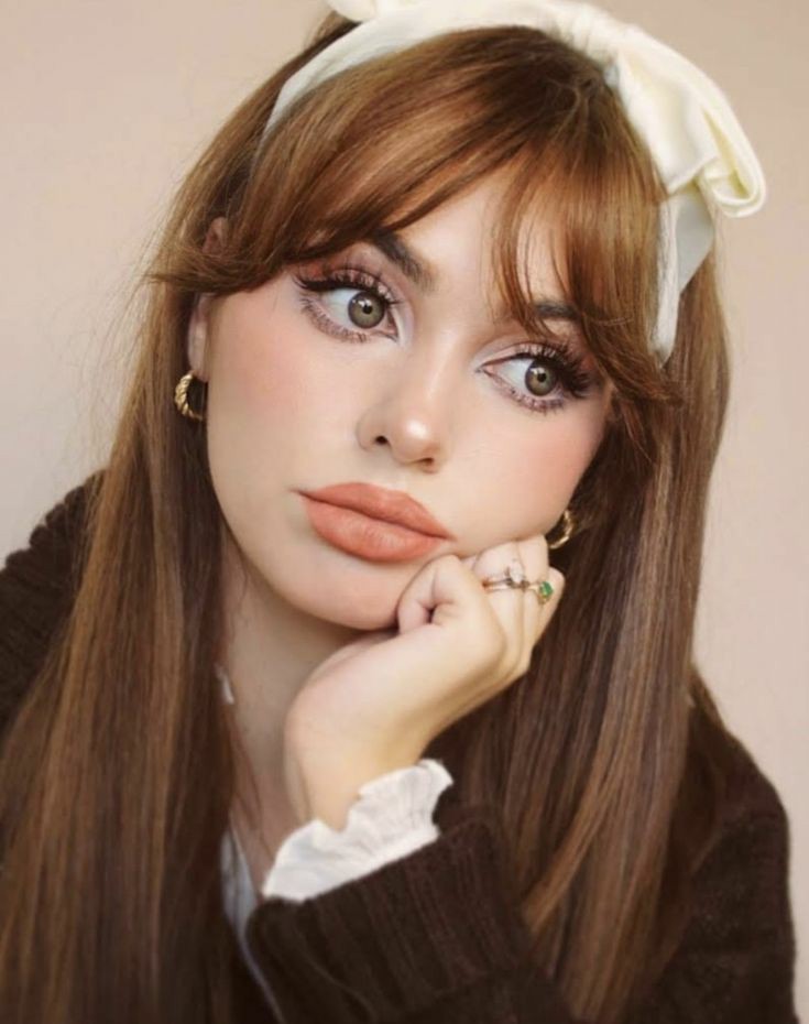 مدل مو زیر شال برای صورت گرد