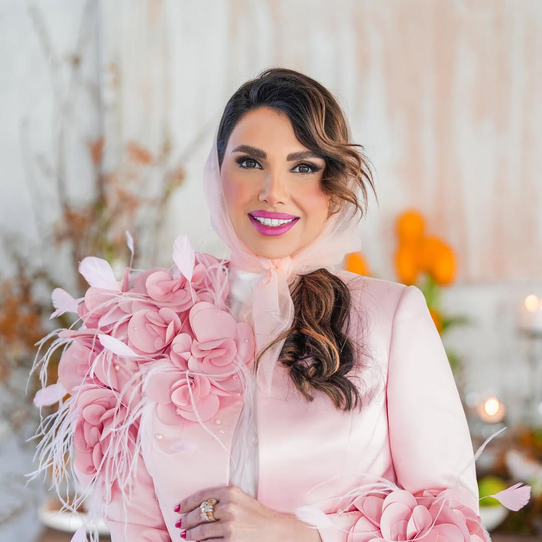 مدل مو زیر شال برای صورت گرد