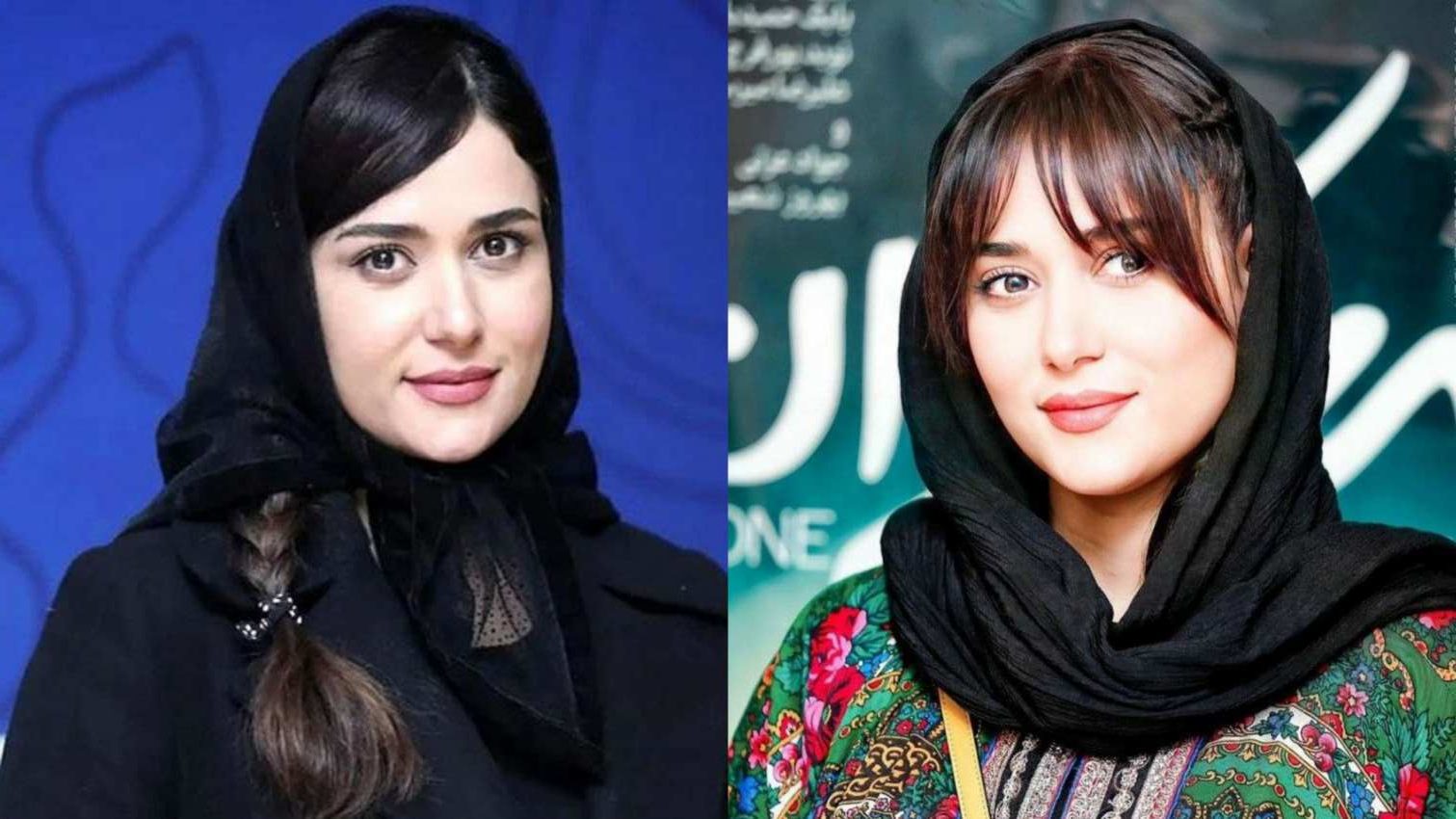 مدل مو زیر شال برای صورت گرد