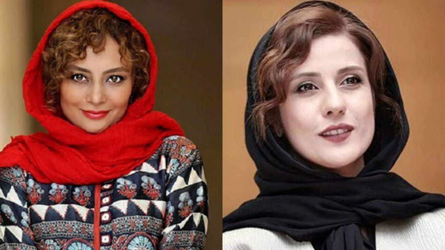 مدل مو زیر شال برای صورت گرد