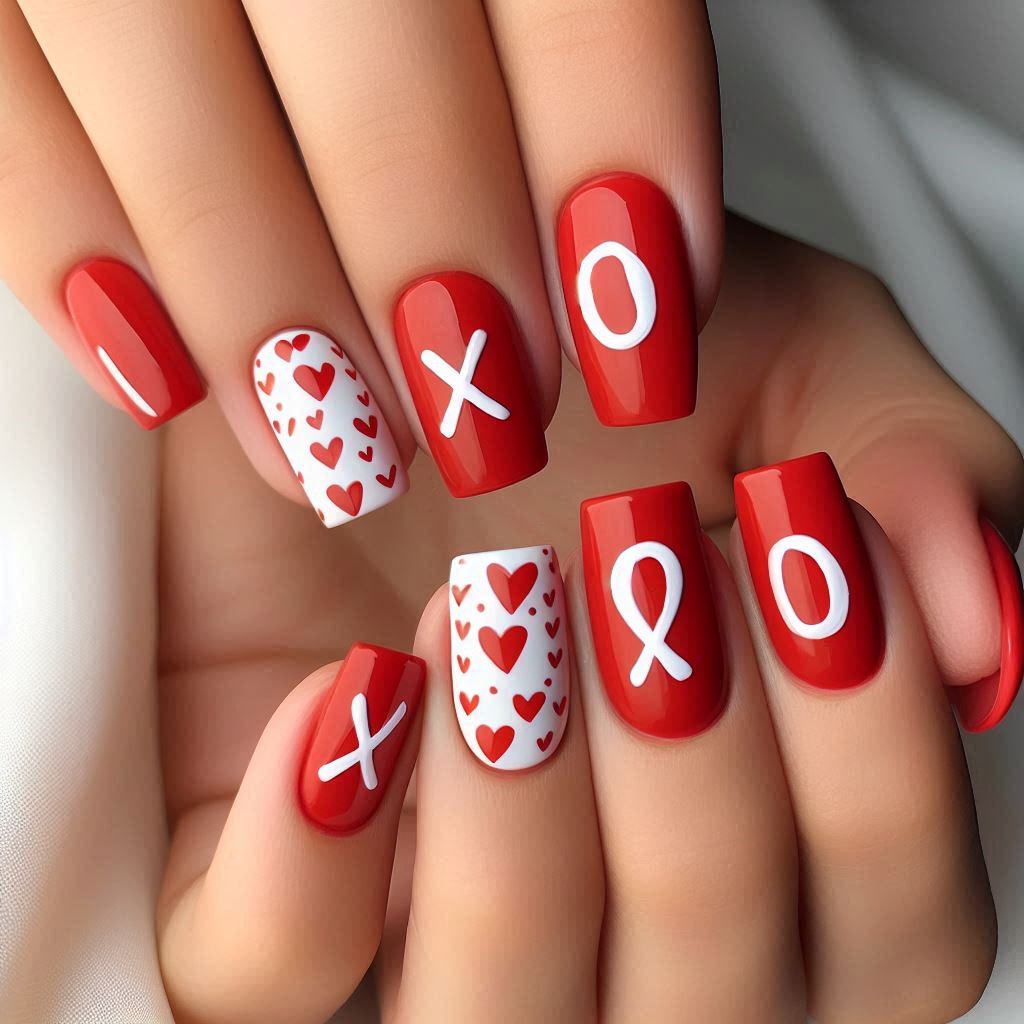 Valentine's red lacquer