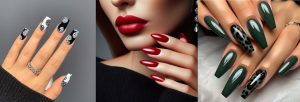 رنگ لاک مناسب برای لباس مشکی