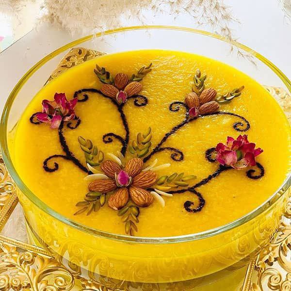 تزیین شله زرد مجلسی تزیین شله زرد مجلسی جدید تزیین روی دیگچه تزیین شله زرد شیک تزیین شله زرد ساده و شیک تزيين شله زرد مجلسي