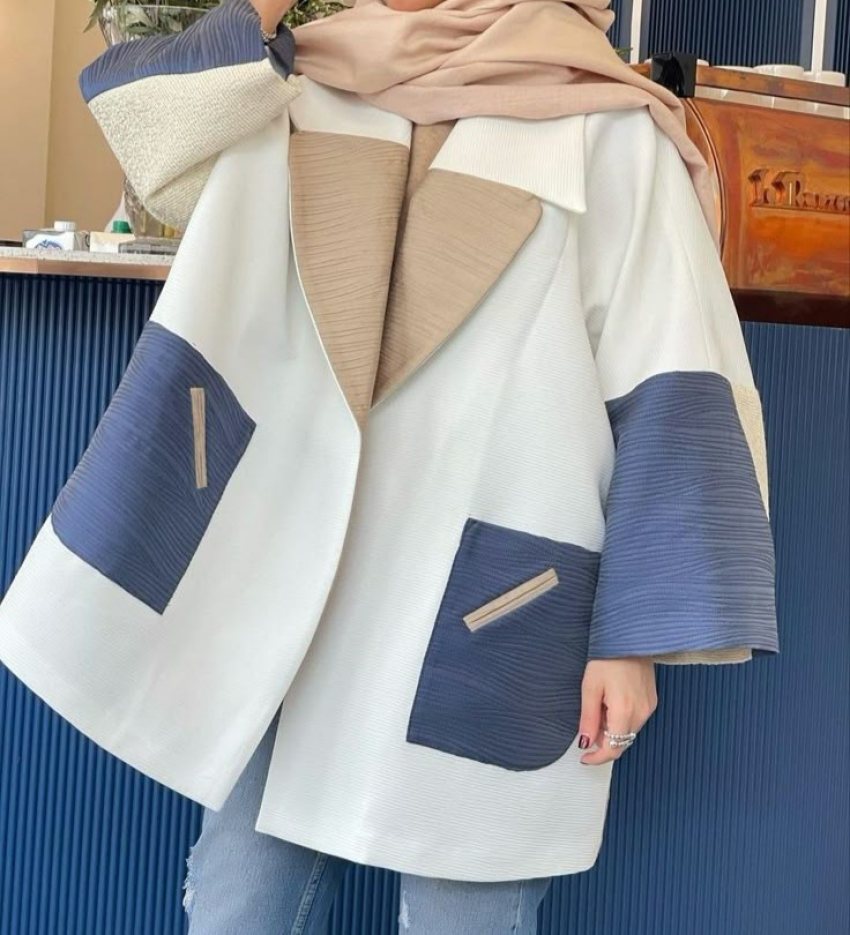 مانتو بهاره کوتاه 
استایل بهاری اسپرت