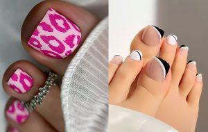 رنگ لاک ناخن پا برای این فصل