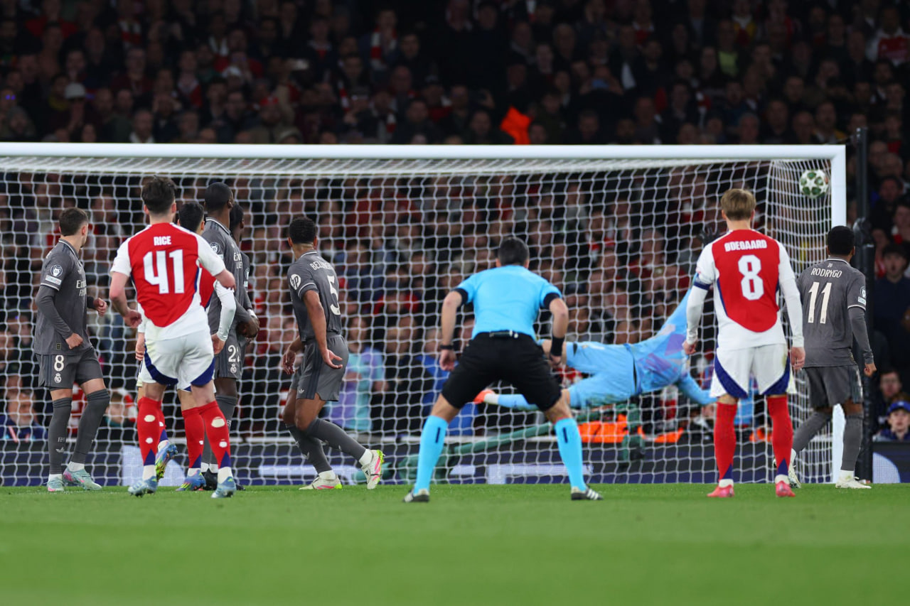 گل دوم دکلان رایس به رئال مادرید