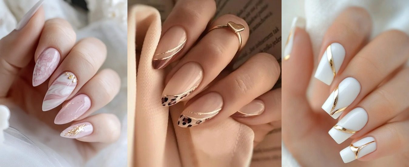مدل لاک ناخن باکلاس با طراحی جدید واسه خواستگاری و بله برون