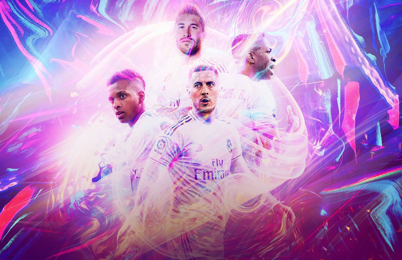 والپیپر لوگو رئال مادرید