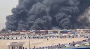 انفجار بندرعباس