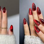 لاک قرمز چشم گربه ای