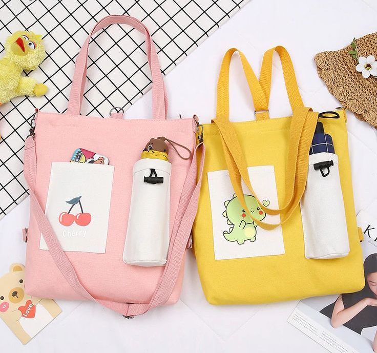 کیف پارچه‌ای رنگی خاص
