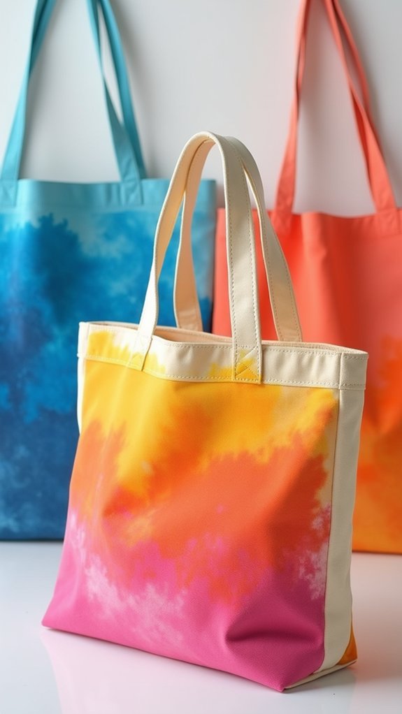 کیف پارچه‌ای رنگی خاص