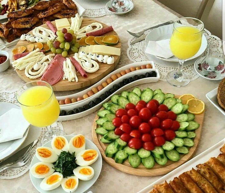 چیدمان و تزیین میز صبحانه
