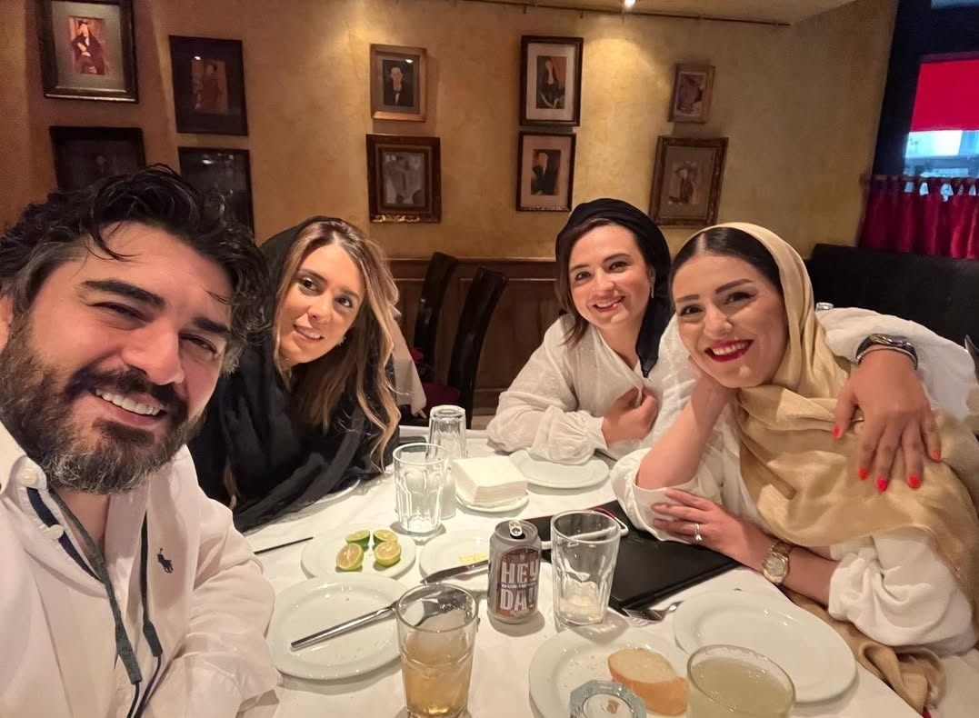 غزال رجبیان و سامان احتشامی